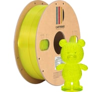 Пластик Solution print PETG CartriDge, 1,75 мм, 1 кг, флуоресцентный желто-прозрачный, 363899