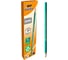 Карандаш чернографитный BIC Evolution, КОМПЛЕКТ 12 шт., HB, корпус зеленый 8803112 180093 9
