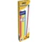 Карандаш чернографитный BIC Evolution Stripes, КОМПЛЕКТ 12 шт., HB, с ластиком, корпус ассорти 8960342 180921 8