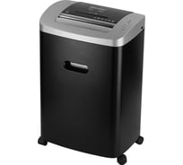 Уничтожитель (шредер) BRAUBERG JP822M, CD, 5 уровень секретности, 2×12 мм, 8 листов, 22 литра, 532591