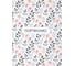 Папка-портфолио BRAUBERG универсальная, 4 кольца, 20 файлов, 7БЦ матовая, Flowers, 117556 1