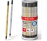Карандаш чернографитный BRAUBERG SILVER/GOLD, HB, комплект 36 шт., с ластиком, корпус ассорти 182011 1