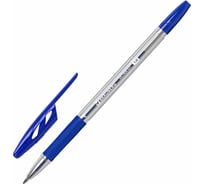 Ручки шариковые BRAUBERG с грипом ULTRA GT, набор 8 шт., синие, узел 1.0 мм, линия 0.5 мм 144529