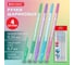 Ручки шариковые BRAUBERG с грипом ULTRA GT PASTEL, набор 4 шт, синие, линия 0.35 мм, 144533 2