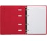 Бизнес тетрадь на кольцах BRAUBERG А5 180х220, 120л, под кожу, держатель д/ручки, BRG MONO, КРАСНЫЙ, 405234 7