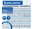 Линейки пластиковые BRAUBERG 20 см справочные, НАБОР 4 шт, для 5-11 классов, пенал 210894 2