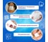 Салфетка марлевая стерильная ОФИСМАГ NEW LIFE КОМПЛЕКТ 10 шт, 12 сл., 10х10см, пл. 36 (±2) г/м2, ш/к10285 630567 3