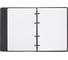 Бизнес тетрадь на кольцах BRAUBERG А5 180х220, 120л, под кожу, фольга, резинка, BRG CLASSIC, Винтаж, 405218 8