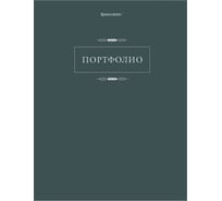Папка-портфолио универсальная BRAUBERG 4 кольца, 20 файлов, 7БЦ матовая, Classic, 117554