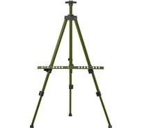 Флипчарт мольберт-тренога металл телескопический зеленый BRAUBERG 110х164х91 см, чехол 192752