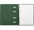 Бизнес-тетрадь на кольцах BRAUBERG А5 180х220, 120л, под кожу, держатель д/ручки, BRG MONO, ЗЕЛЕНЫЙ 405238 11