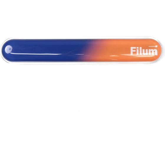 Коврик Filum 425x70x24мм, гелевая подставка под клавиатуру FL-TGP002