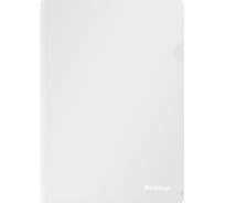 Папка-уголок Berlingo Soft Touch, А4, 200мкм, софт-тач, прозрачная, LFpA4988 LFp_A4988