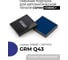 Синяя штемпельная подушка GRM Q43 для Колоп Colop Q43, Q43-Датер. Сменная подушка для автоматических печатей и штампов. Заправлена краской для бумаги 172108000-синий 2