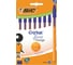 Ручки шариковые BIC Orange Fine, НАБОР 8 шт., СИНИЕ, линия 0,32мм, пакет, 919228/516351 143982 4