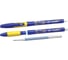 Ручка стираемая гелевая с грипом BIC Gelocity Illusion, синяя, корпус синий, линия 0,3 мм, 516518, 144418 1