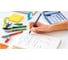 Ручка стираемая гелевая с грипом BIC Gelocity Illusion, синяя, корпус синий, линия 0,3 мм, 516518, 144418 3