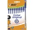 Ручки шариковые BIC Cristal Original, набор 10 шт., синие, узел 1 мм, линия 0,32 мм, пакет, 830863, 143972 1