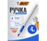 Ручки шариковые с грипом BIC Round Stic Exact, НАБОР 4 шт, линия 0,28мм, блистер 932857 143978 2