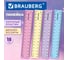 Линейка пластиковая BRAUBERG 15 см, пастельные цвета, ассорти, КОМПЛЕКТ 30 шт., 210884 2
