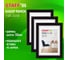 Рамка Staff 21х30 см небьющаяся, КОМПЛЕКТ 3 штуки, багет 30 мм МДФ, Style, цвет венге, 391344 2