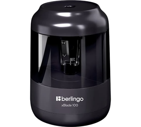 Точилка электрическая BERLINGO Berlingo xBlade 100 1 отверстие, с контейнером, картон. упаковка BEs_37005