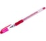 Ручка гелевая Crown Hi-Jell Needle Grip, красная, 0,7 мм, грип, игольчатый стержень, 12 шт в упаковке HJR-500RNB 1