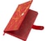 Бизнес-блокнотт BRAUBERG А5 148x213мм Goldy, под кожу, застёжка, цветной срез, красный 118646 4