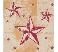 Бумажная салфетка PAPSTAR ЗВЕЗДНОЕ СИЯНИЕ 33х33 см, 3 слоя, 50 шт/уп 1/12 PS-87209
