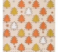 Бумажная салфетка PAPSTAR ЗИМНИЙ ЛЕС 33х33 см, 3 слоя, 20 шт/уп 1/15 PS-86513