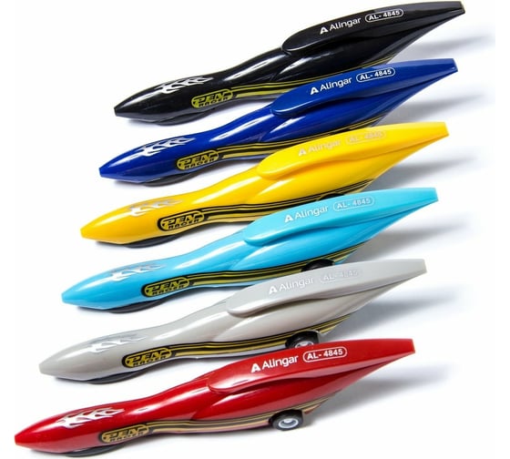 Подарочная автоматическая шариковая ручка Alingar Car pen синяя AL4845