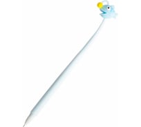 Гелевая ручка Alingar Рыбка синяя soft корпус AL7856