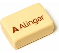 Прямоугольный ластик Alingar синтетический каучук бежевый AL4568