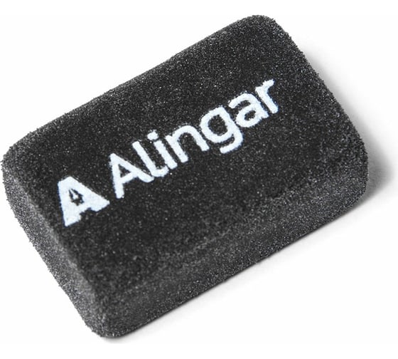Прямоугольный ластик Alingar синтетический каучук черный AL4567