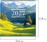 Календарь настенный перекидной 2027г BRAUBERG, 12 листов, 21,4х21,4см, МИНИ, Nature, 118433 4