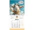 Календарь настенный перекидной 2027г BRAUBERG, 12 листов, 21,4х21,4см, МИНИ, Funny goats, 118432 6