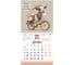 Календарь настенный перекидной 2027г BRAUBERG, 12 листов, 21,4х21,4см, МИНИ, Funny goats, 118432 7