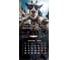 Календарь настенный перекидной 2027 г.,, 12 листов, 28,5х28,5 см, "Goat calendar", BRAUBERG 118417 15