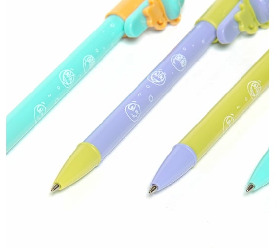 Подарочная автоматическая шариковая ручка Alingar Вaby pen Обезьянка синяя фигурный клип AL4779