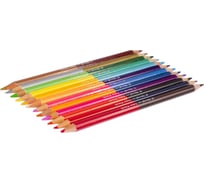 Цветные карандаши Yalong Colour 1 двусторонние деревянные 12 шт 24 цвета трехгранные YL817148-24