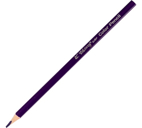Цветные карандаши Yalong Colour 1 деревянные 12 цветов трехгранные заточенные YL817147-12