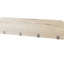Верхний экран-перегородка Kobor ЛДСП EV-100 graphite/natural 230050