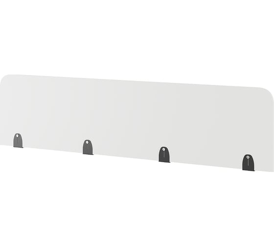 Верхний экран-перегородка Kobor ЛДСП EV-120 black/premium 230003