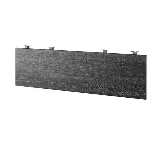 Нижний подвесной экран Kobor ЛДСП EN-180 aluminum/wood 230222