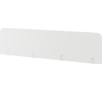 Верхний экран-перегородка Kobor ЛДСП EV-100 white/premium 230092