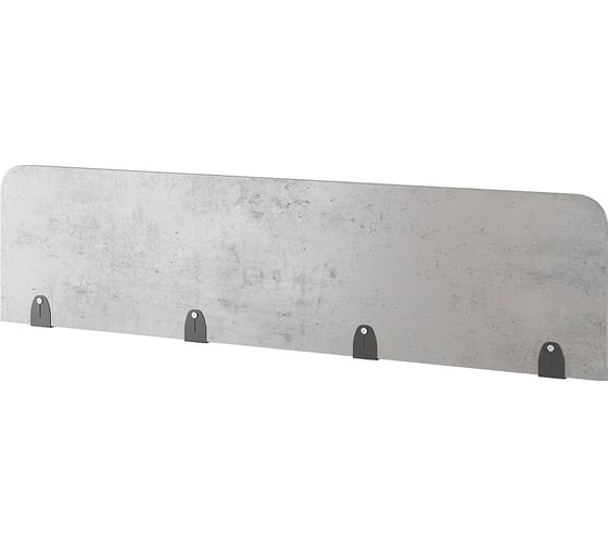 Верхний экран-перегородка Kobor ЛДСП EV-120 black/chicago 230009