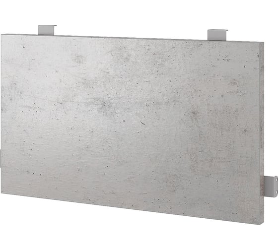 Нижний боковой подвесной экран Kobor ЛДСП EN2-60 aluminum/chicago 230355