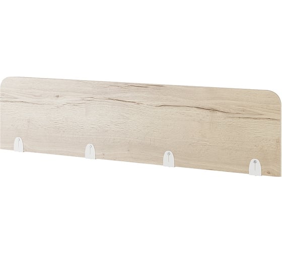 Верхний экран-перегородка Kobor ЛДСП EV-180 white/natural 230114