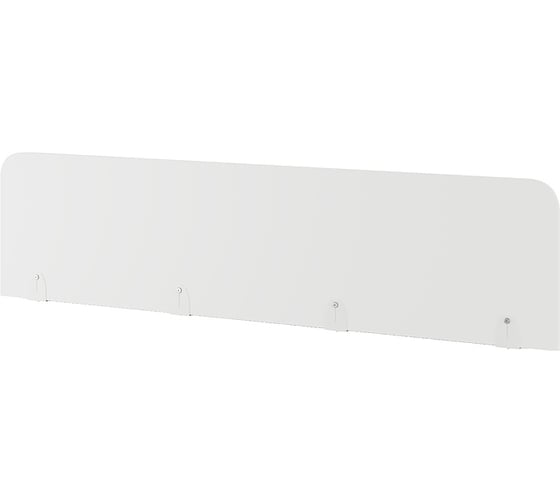 Верхний экран-перегородка Kobor ЛДСП  EV-180 white/premium 230096