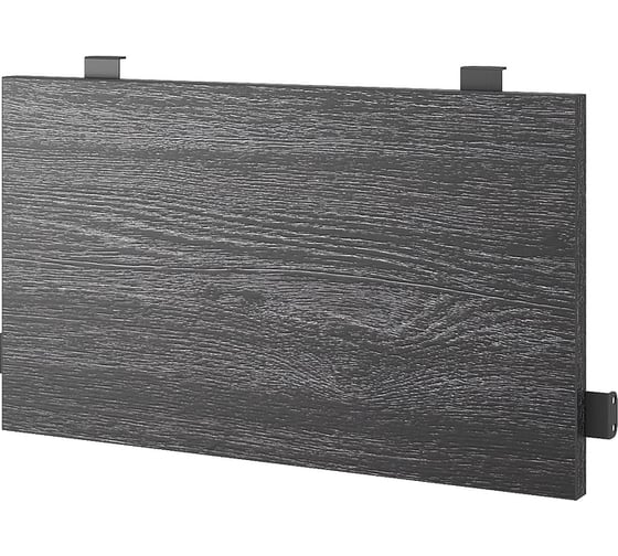 Нижний боковой подвесной экран Kobor ЛДСП EN2-80 black/wood 230303